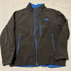 North Face fleece soft shell Jacket mens XL.